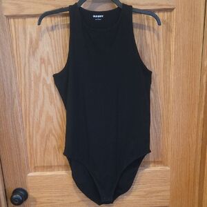 Old Navy Womens Black Bodysuit